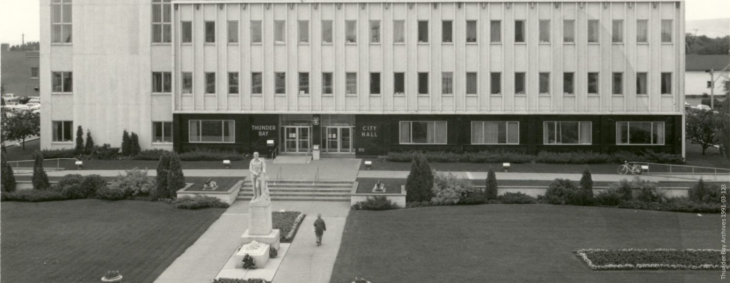 Holly M. Speaking in Thunder Bay, 5/11/1963