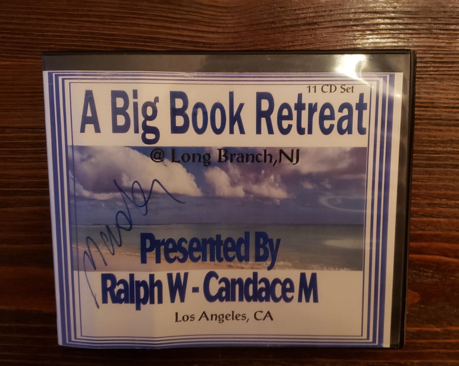 A Big Book Retreat – Ralph W and Candace M – Los Angeles CA – Long Beach NJ – 06-01-2012 -06-03-2012