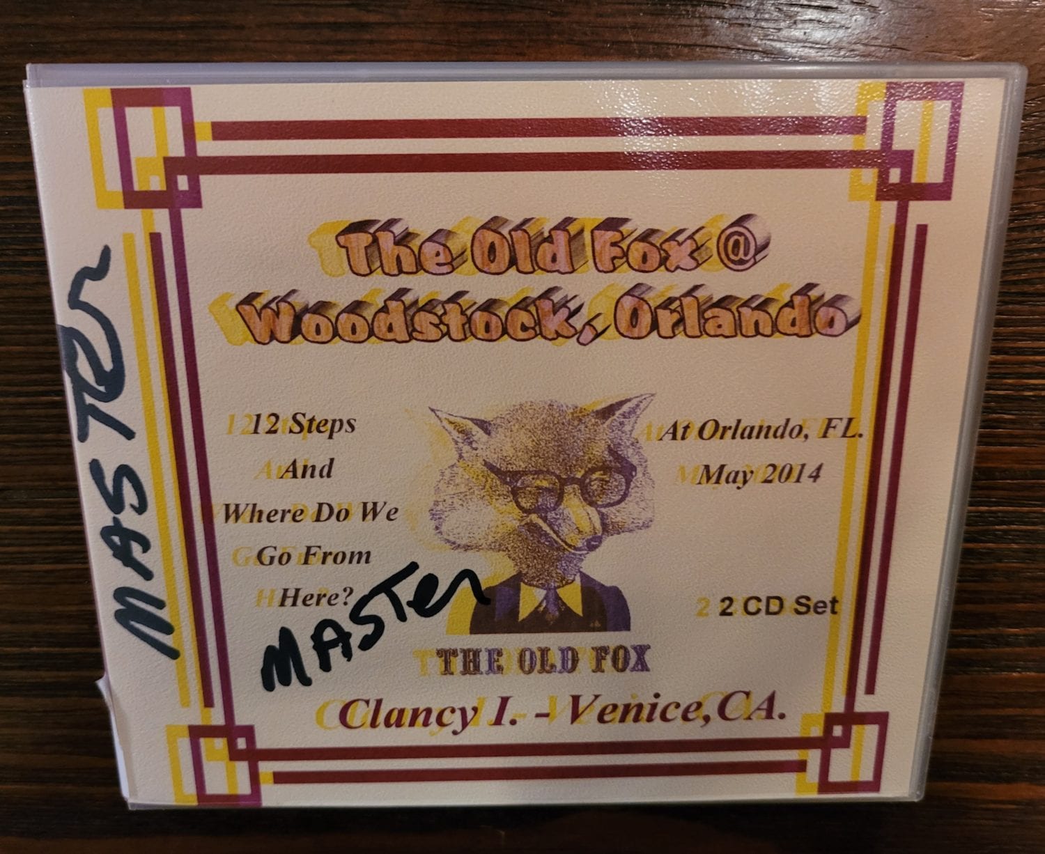 The Old Fox at Woodstock Orlando FL – Clancy I – The 12 Steps and “Where Do We Go From Here?” – 05-2014