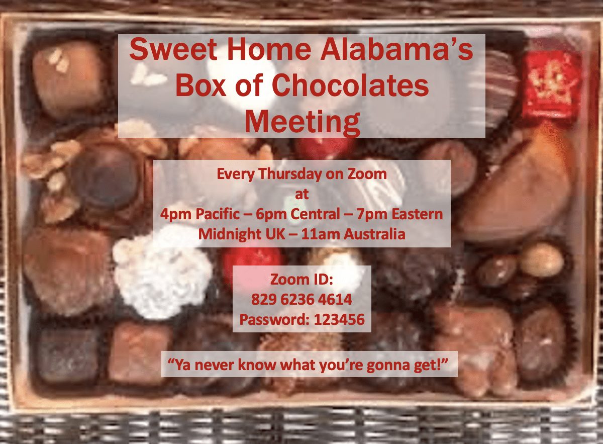 Al J. -Speaking at Box Of Chocolates Meeting -2/17/22