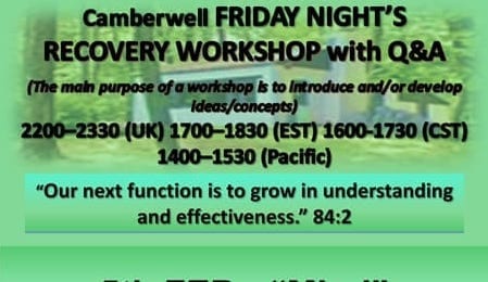 Chris S. from Bridgewater, NJ – “Spirit” – Friday Night Recovery Workshop London – 2/12/2021