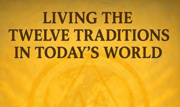 Living the Twelve Traditions Workbook and Study Guide by Mike F.